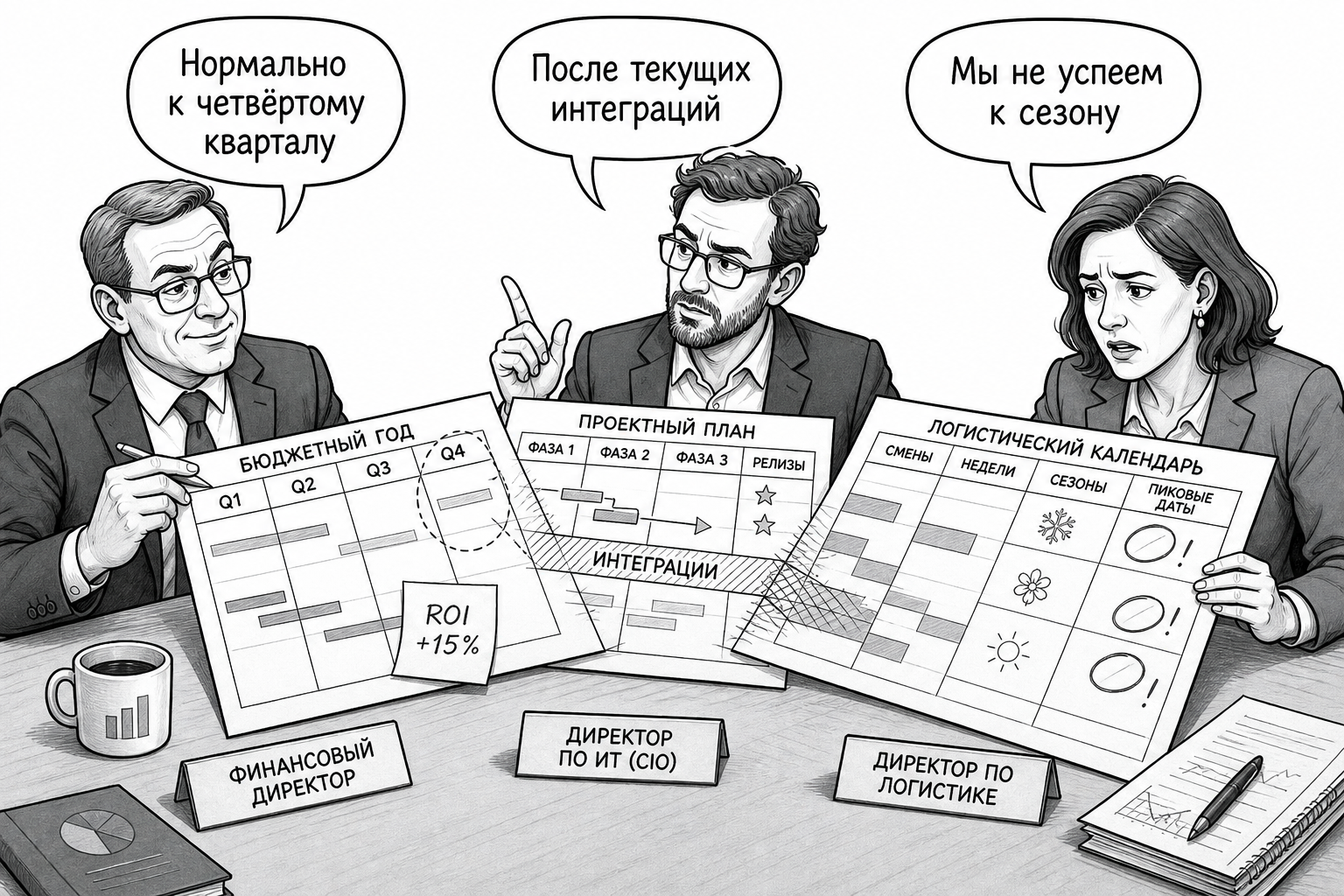 У каждого свое «срочно»  